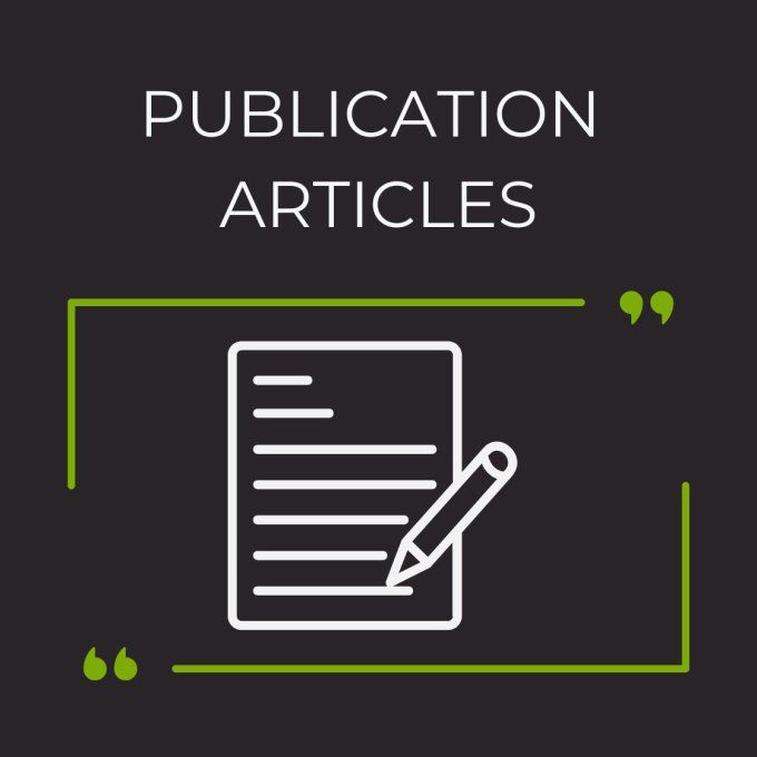 publication d'articles 